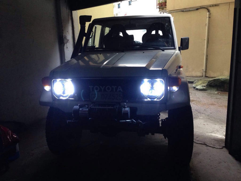 Toyota Land Cruiser BJ71 - Fari Full-LED 7" - DRL