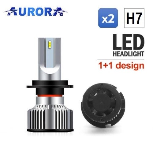 H7 LED Headlight Kit Aurora F2 ZES 12V / 24V