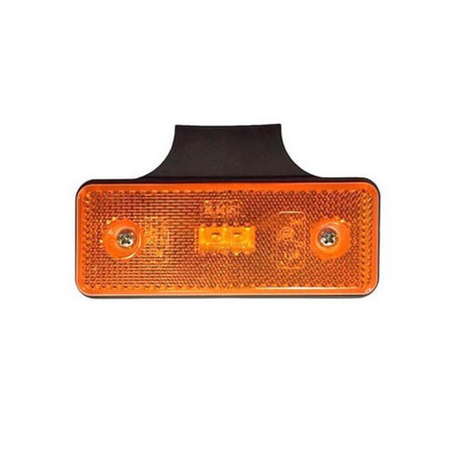 Luce Ingombro 12 LED Arancione 84x24mm Was per Autocarri 12V/24V