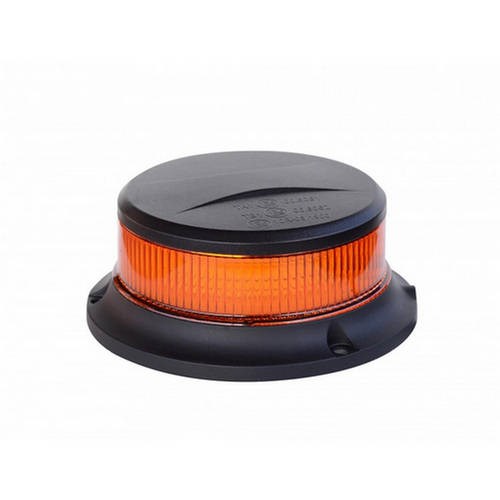 Justech 72 LED Lampeggiante Arancione LED Strobo12V 24V Luci Lampeggianti  Emergenza Fari Stroboscopiche con Base Magnetica e Doppia Interruttore per