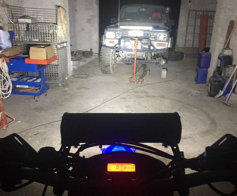 Husaberg TE300 - Barra LED B2 72W