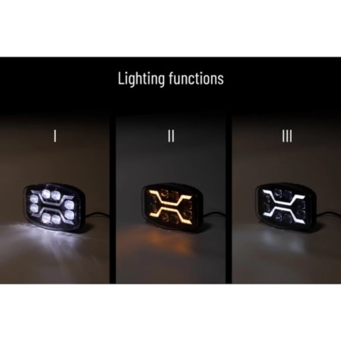 Faro LED X-Spider Ovale