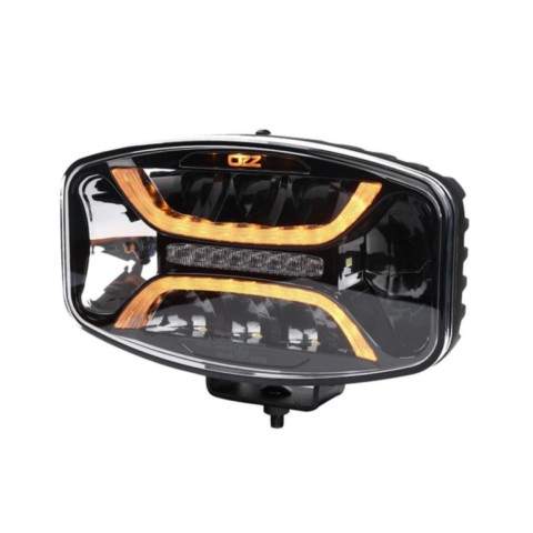 Faro Ovale OZZ XO1 P Black Autocarro