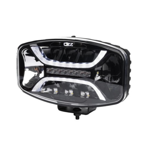 Faro Ovale OZZ XO1 P Black Autocarro