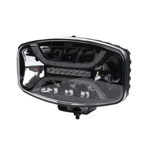 Faro Ovale OZZ XO1 P Black Autocarro
